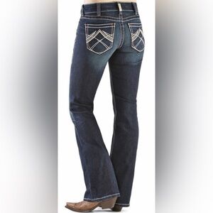ARIAT R.E.A.L Denim Embroidered Western Jeans Women’s Size 28R